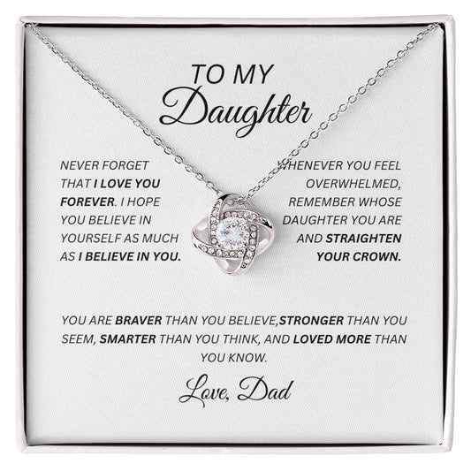 To My Daughter Much Love Dad